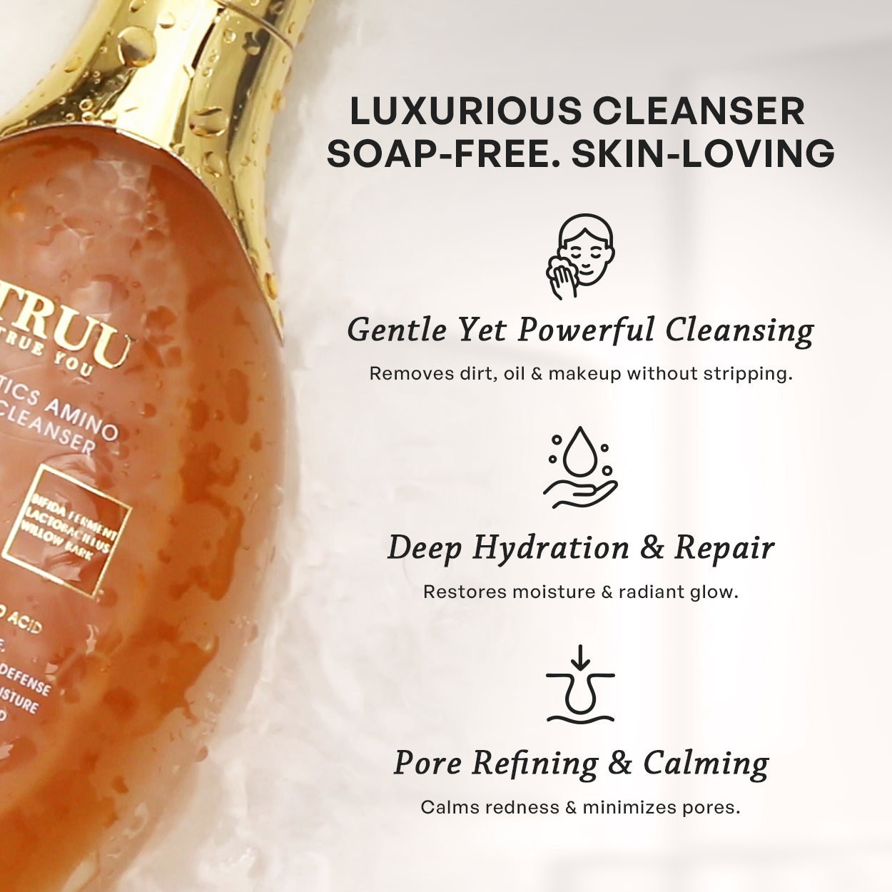【TRUU】76 Probiotics Amino Purifying Cleanser