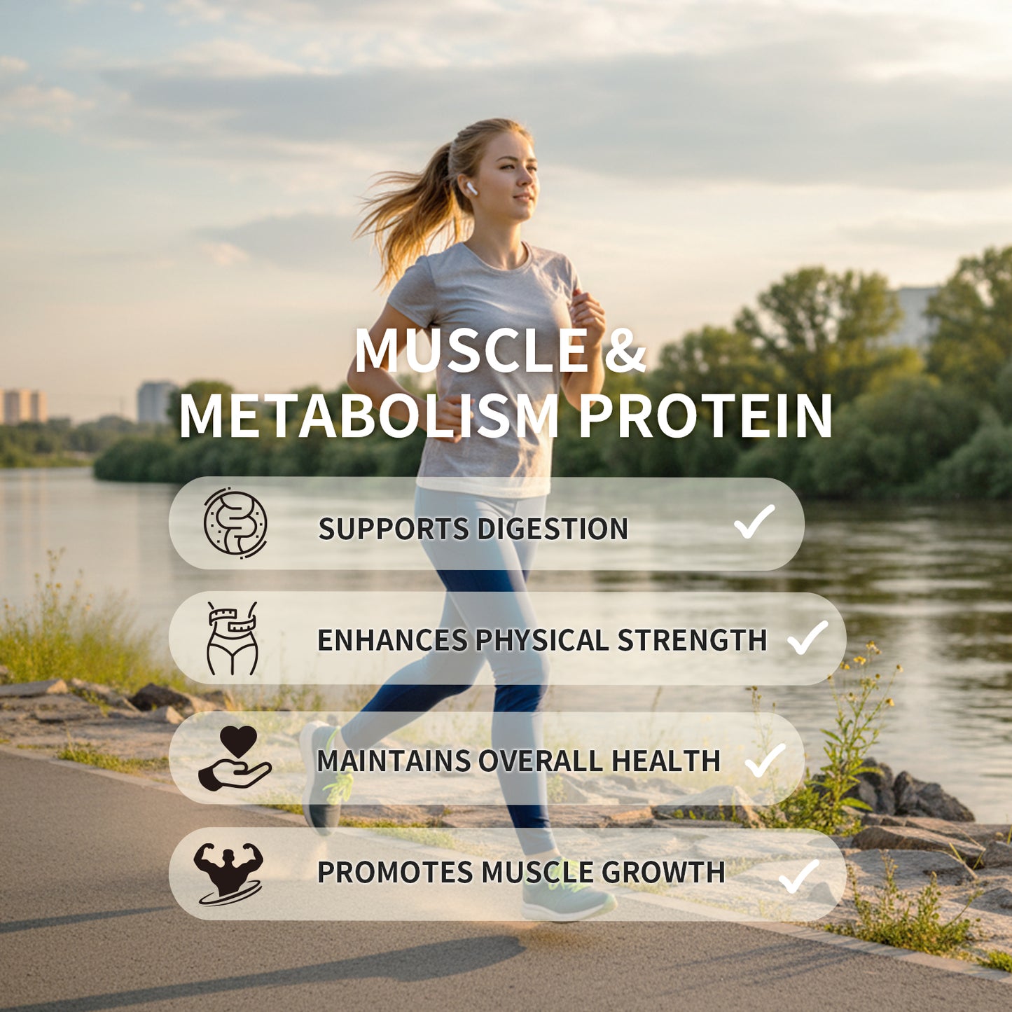 【ALLRE】Advanced Muscle Metabolic Accelerator Protein (500g/bag)