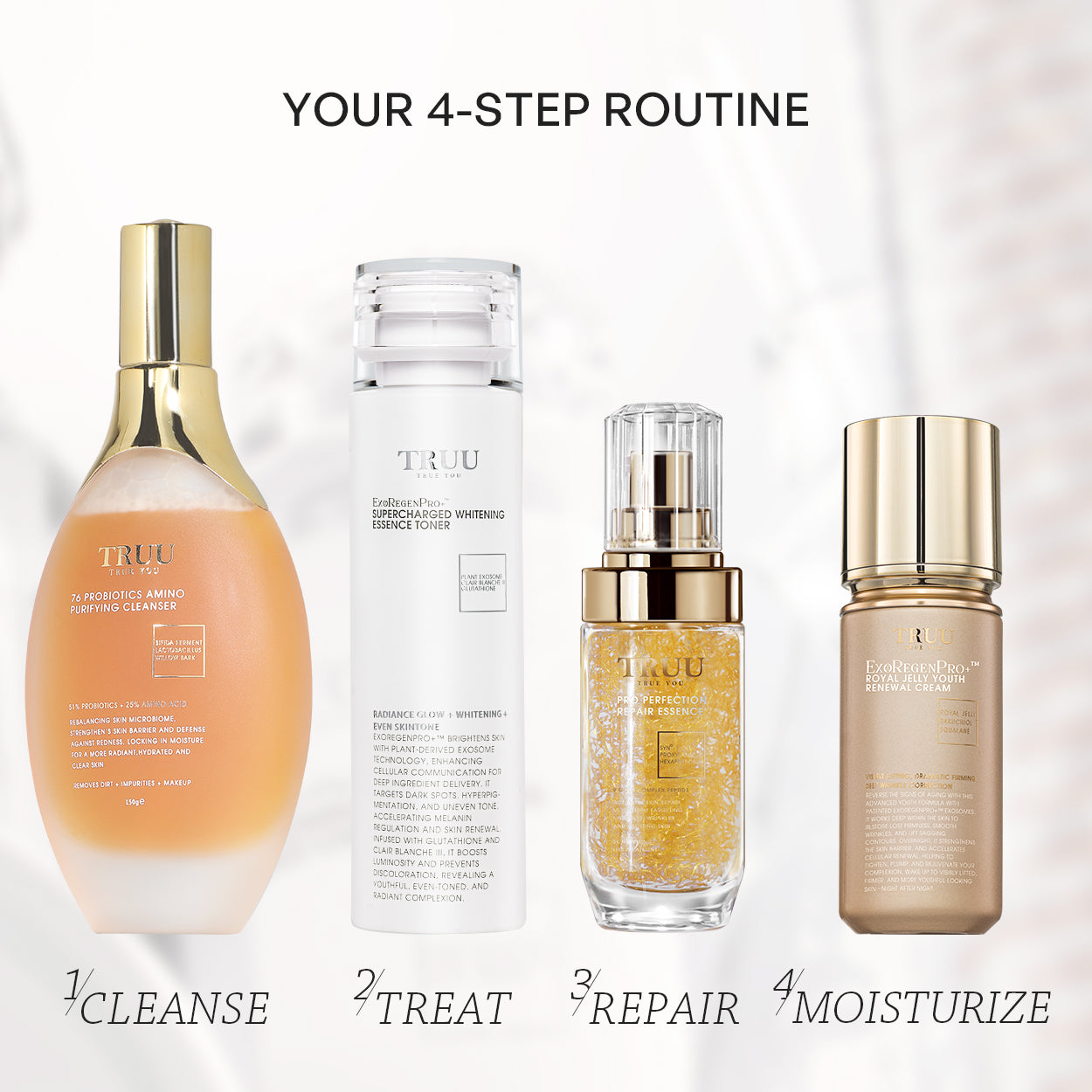 【TRUU】ExoRegenPro+™ Supercharged Whitening Essence Toner