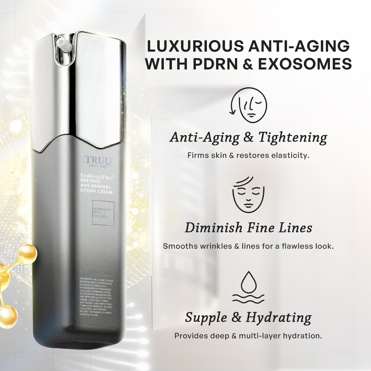 【TRUU】PDRN ExoRegenPro+™ Retinol Age-Renewal Lifting Cream