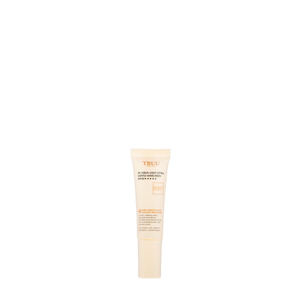 【TRUU】B5 Aqua-Light Extra Gentle Sensitive Skin Sunscreen SPF50★★★★★-10ML Travel Size