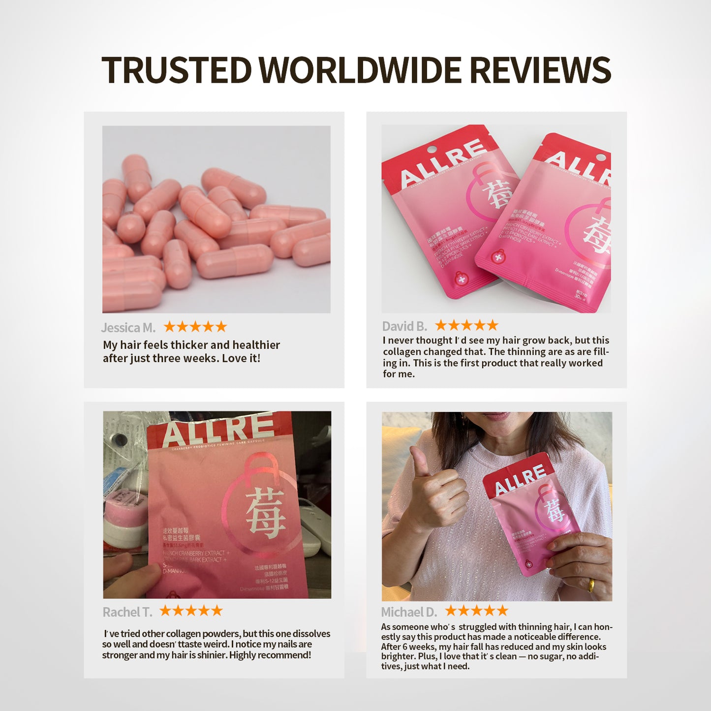 【ALLRE】Cranberry Probiotics Feminine Care Capsule (30 capsules/bag)