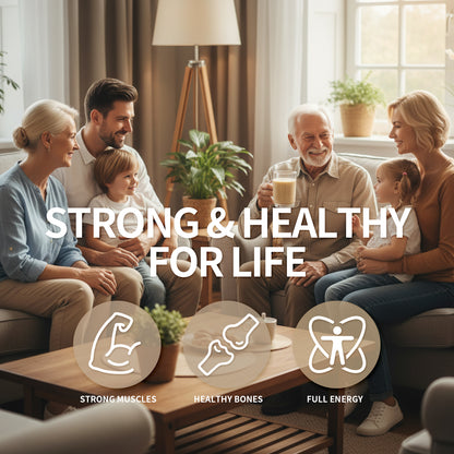 【ALLRE】Energy Boost High Calcium Muscle Growth Plant Based Protein(500g/bag)