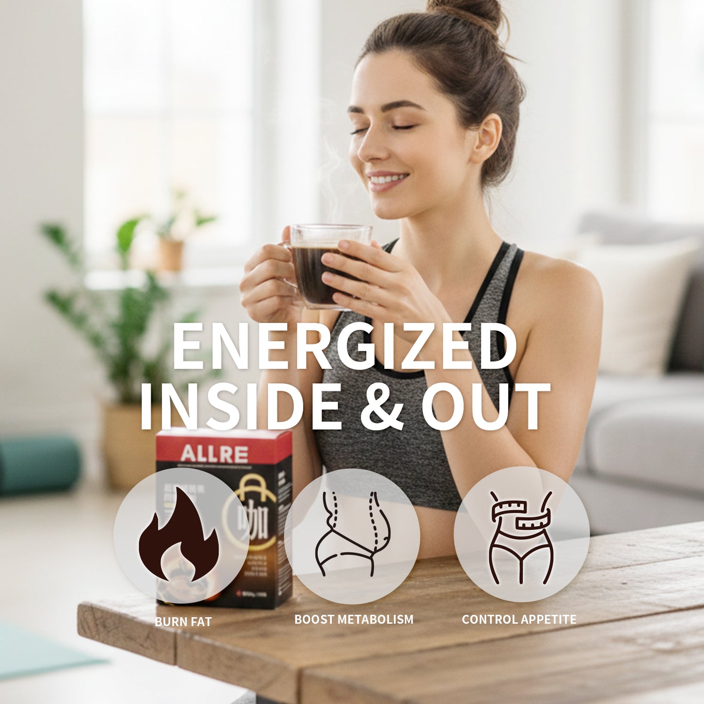 【ALLRE 15% Off】MealTime Check-in Metabolism Effervescent Tablets + Garcinia Lightning Coffee-Mocha Flavored