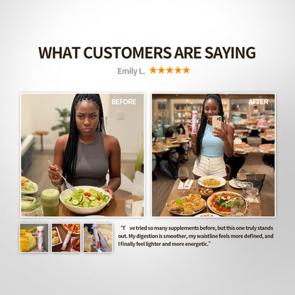 【ALLRE】MealTime Check-in Body Sculpt Metabolism Effervescent Tablets-Berry Bliss（20 tablets/can）