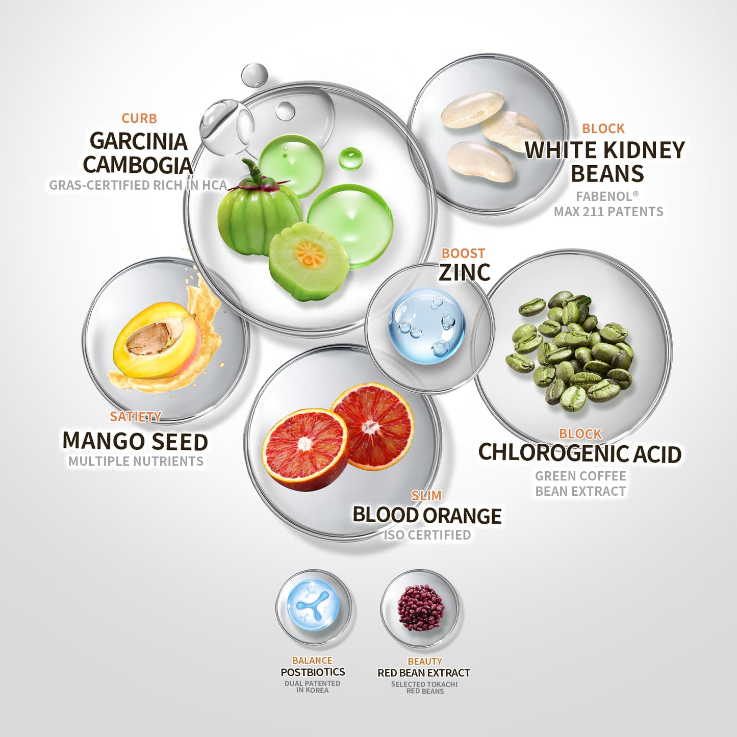 【ALLRE】MealTime Check-in Body Sculpt Metabolism Effervescent Tablets（20 tablets/can）