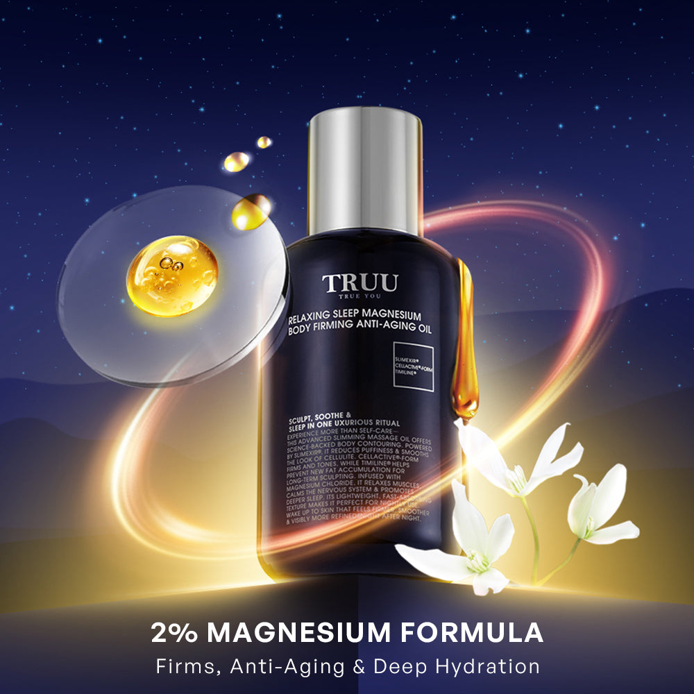 【TRUU】Relaxing Sleep Magnesium Body Firming Anti-Aging Oil