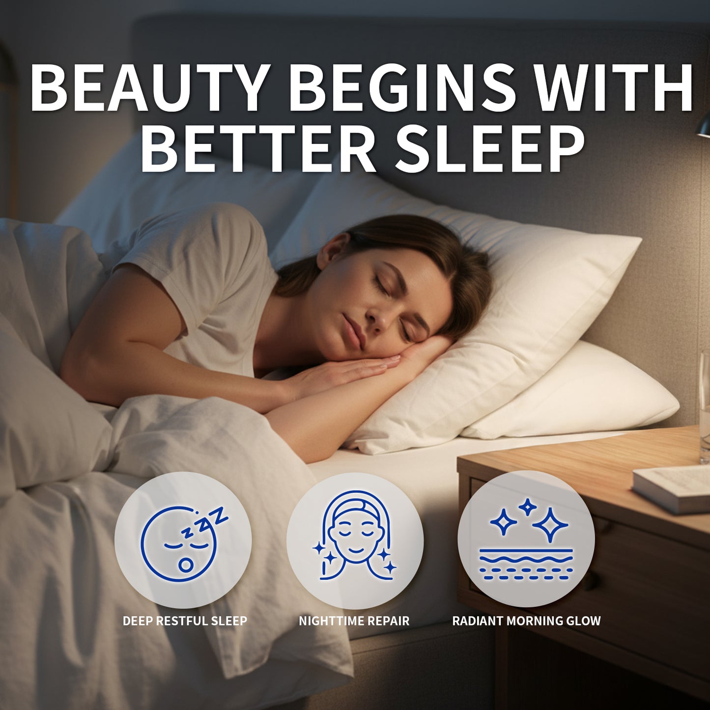 【ALLRE】GABA Beauty Sleep Collagen Capsule (30 capsules/bag)