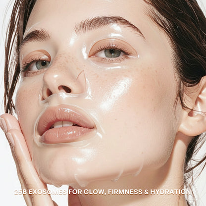 【TRUU】Exosome Micro-Molecular Whitening Aqua Glow Mask（Visibly Whitening | Radiant Hydration | Improved Firmness & Repair）