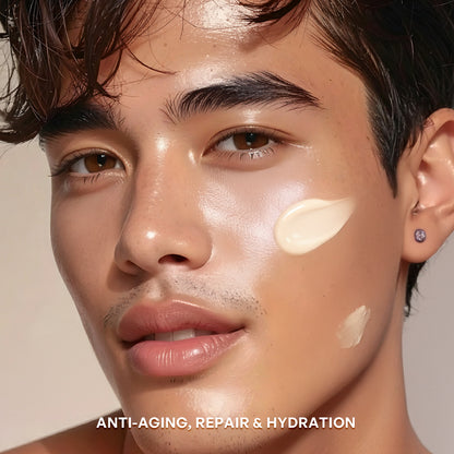 【TRUU Free Shipping & Buy 3 Get 4 Free】【Anti-Aging Repair Set】Royal Jelly Moisture Treatment Essence + Pro Perfection Repair Essence + ExoRegenPro+™ Royal Jelly Youth Renewal Cream【Free】Snow Gentian Cream-10g + PDRN Glow Mask-30G +Ampoule Mask*2