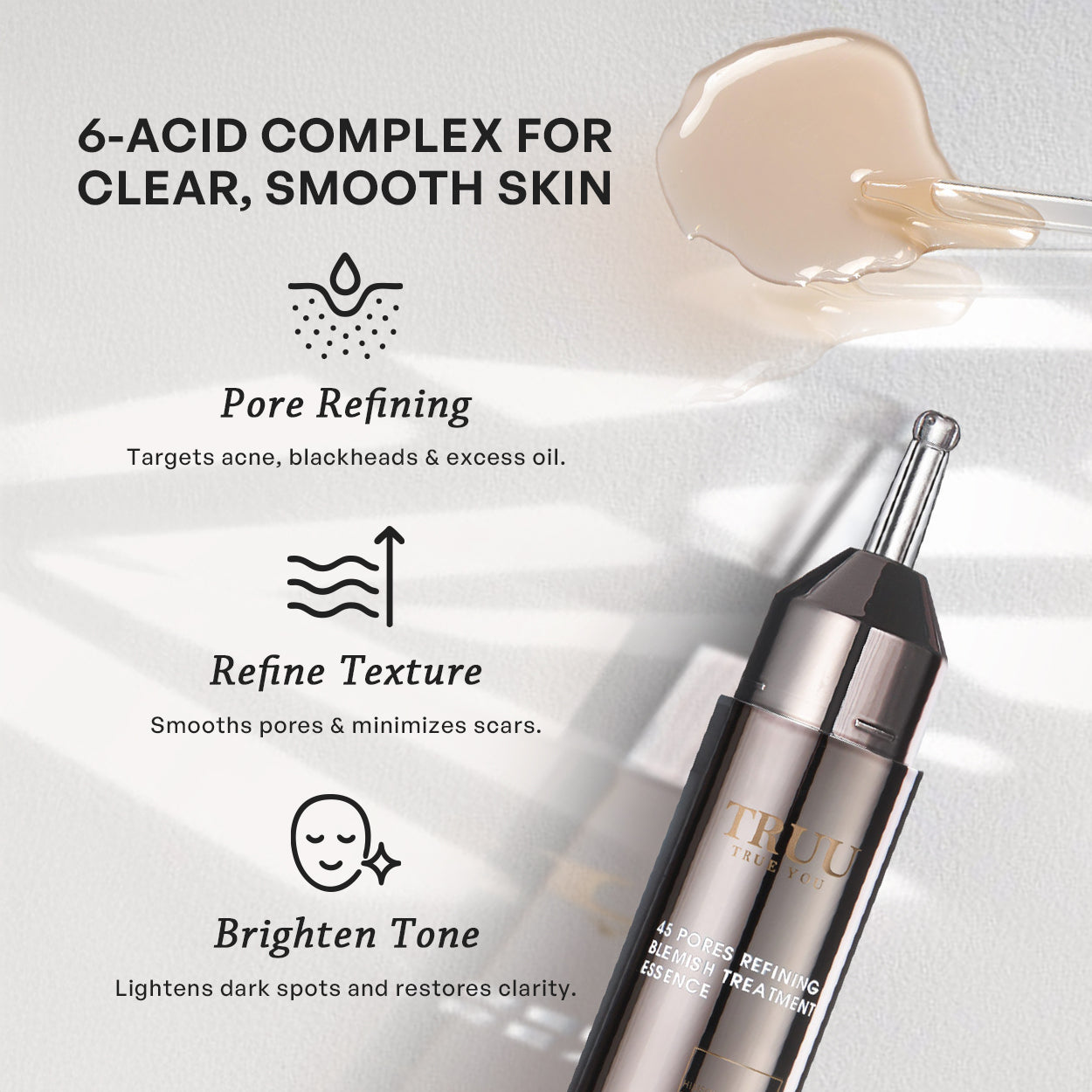 【TRUU】45 Pores Refining Blemish Treatment Essence