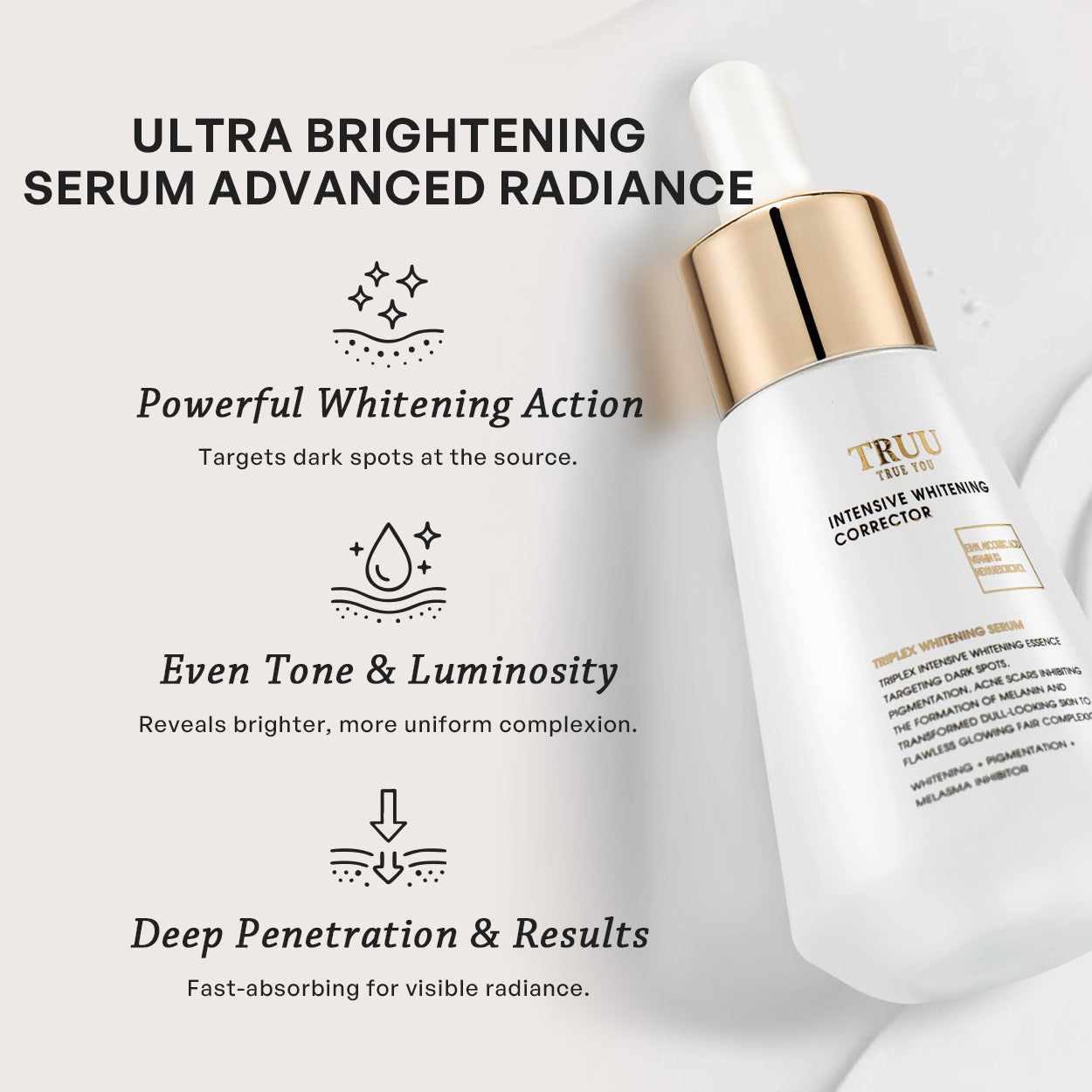 【TRUU】Intensive Whitening Dark Spot Corrector