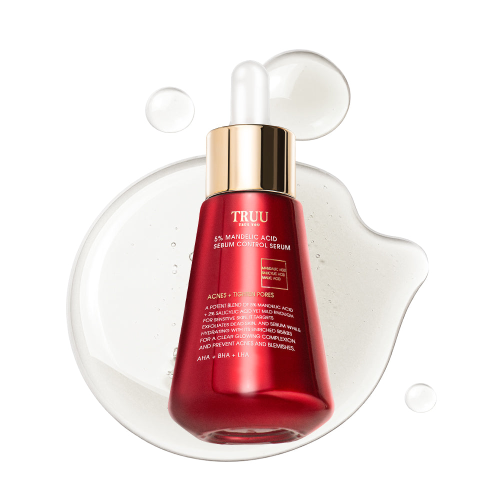 【TRUU】5% Mandelic Acid Sebum Control Serum（Gentle Exfoliation+Pore Refining）