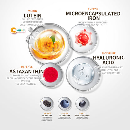 【ALLRE】8K Crystal Vision Lutein (2g/stick pack ; 30 stick packs/box)