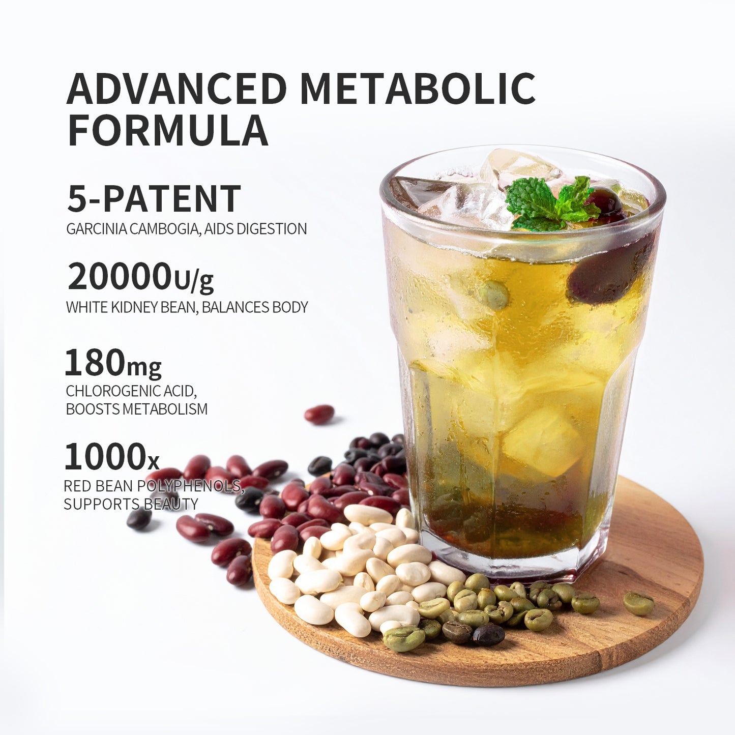 【ALLRE】MealTime Check-in Body Sculpt Metabolism Effervescent Tablets-Berry Bliss（20 tablets/can）