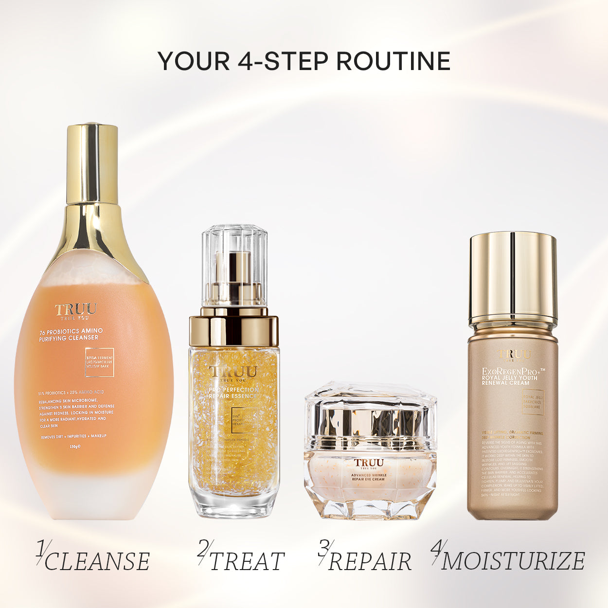 【TRUU】Luxe Gold Peptide Firming Eye Cream