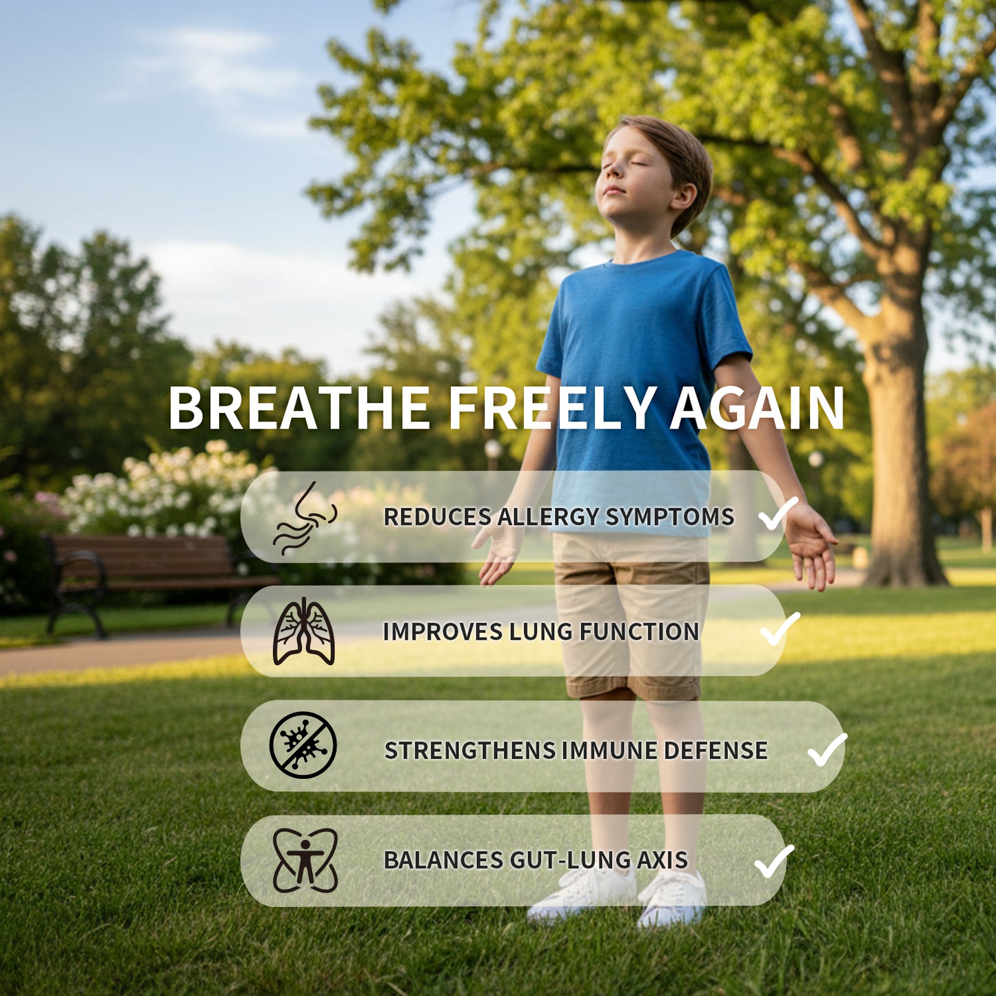 【ALLRE】Clear Airways Lungwort Probiotics（60G/can）