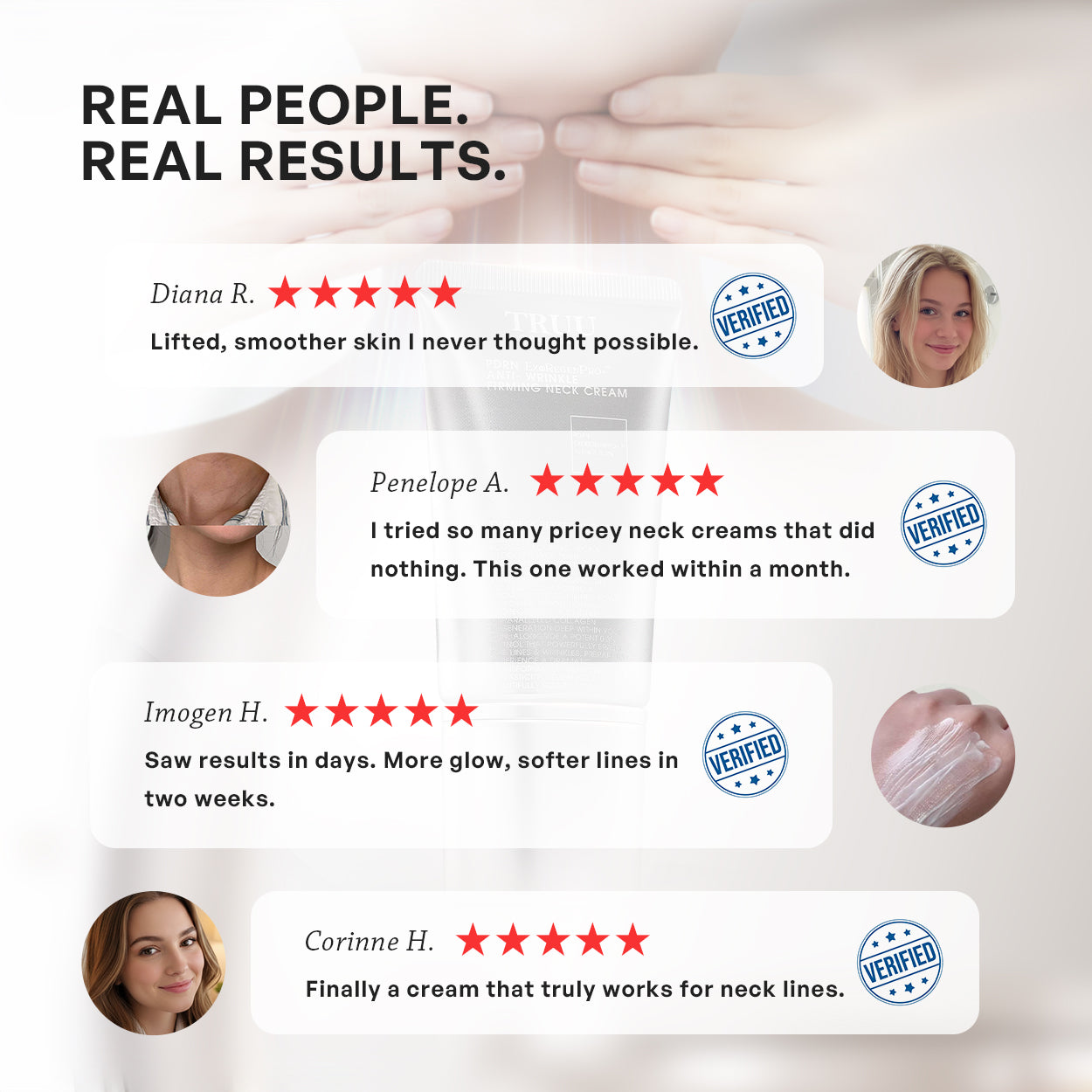 【TRUU】PDRN ExoRegenPro+™ Anti-Wrinkle Firming Neck Cream