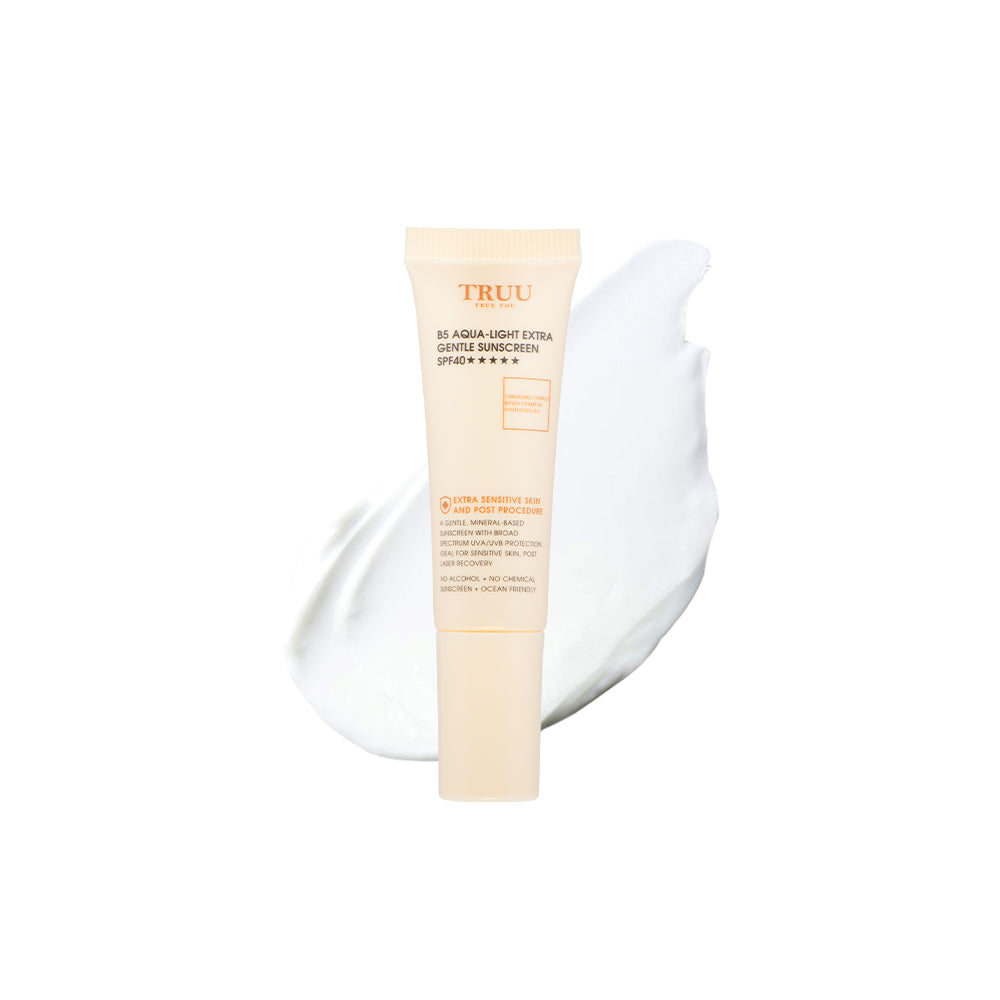 【TRUU】B5輕水感純物理防曬乳 SPF50★★★★★-10ML 隨身瓶