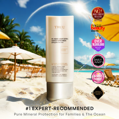 【TRUU】B5輕水感純物理防曬乳 SPF50★★★★★-10ML 隨身瓶