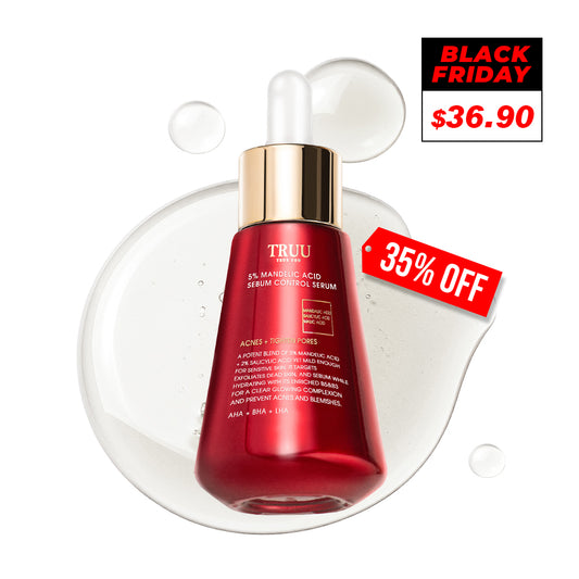 【TRUU】5% Mandelic Acid Sebum Control Serum（Gentle Exfoliation+Pore Refining）