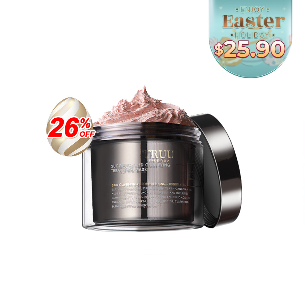 【TRUU】Succinic Acid Clarifying Treatment Mask