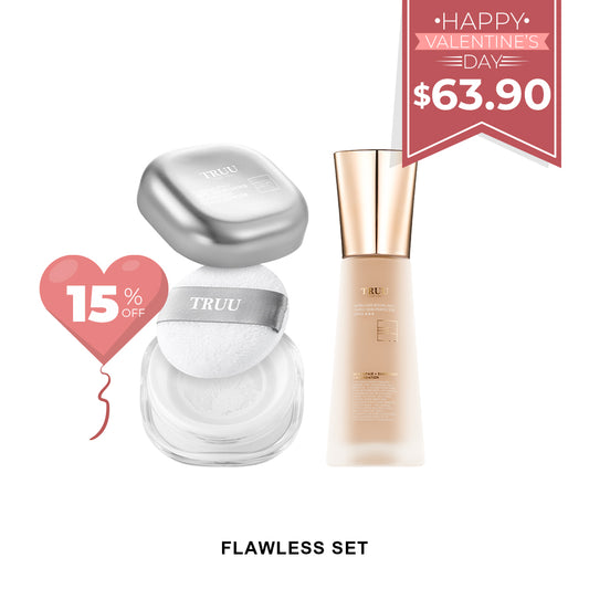 【TRUU 15% Off】Ultra Luxe Royal Jelly Tinted Skin Perfector SPF50★★★ +ExoRegenPro+™ Skin-Nourishing Overnight Loose Powder