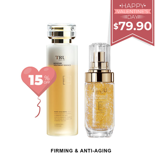【TRUU 15% Off】Pro Perfection Repair Essence + Royal Jelly Moisture Toner