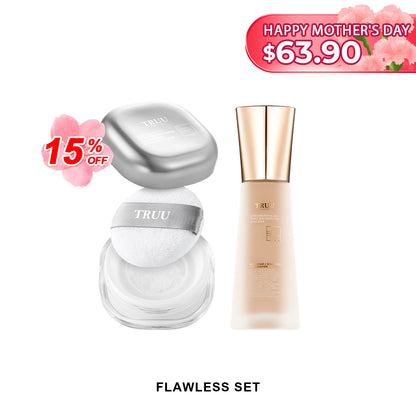 【TRUU 15% 優惠】【完美套裝】極奢蜂王乳潤色美肌霜SPF50★★★+外泌體養膚晚安蜜粉