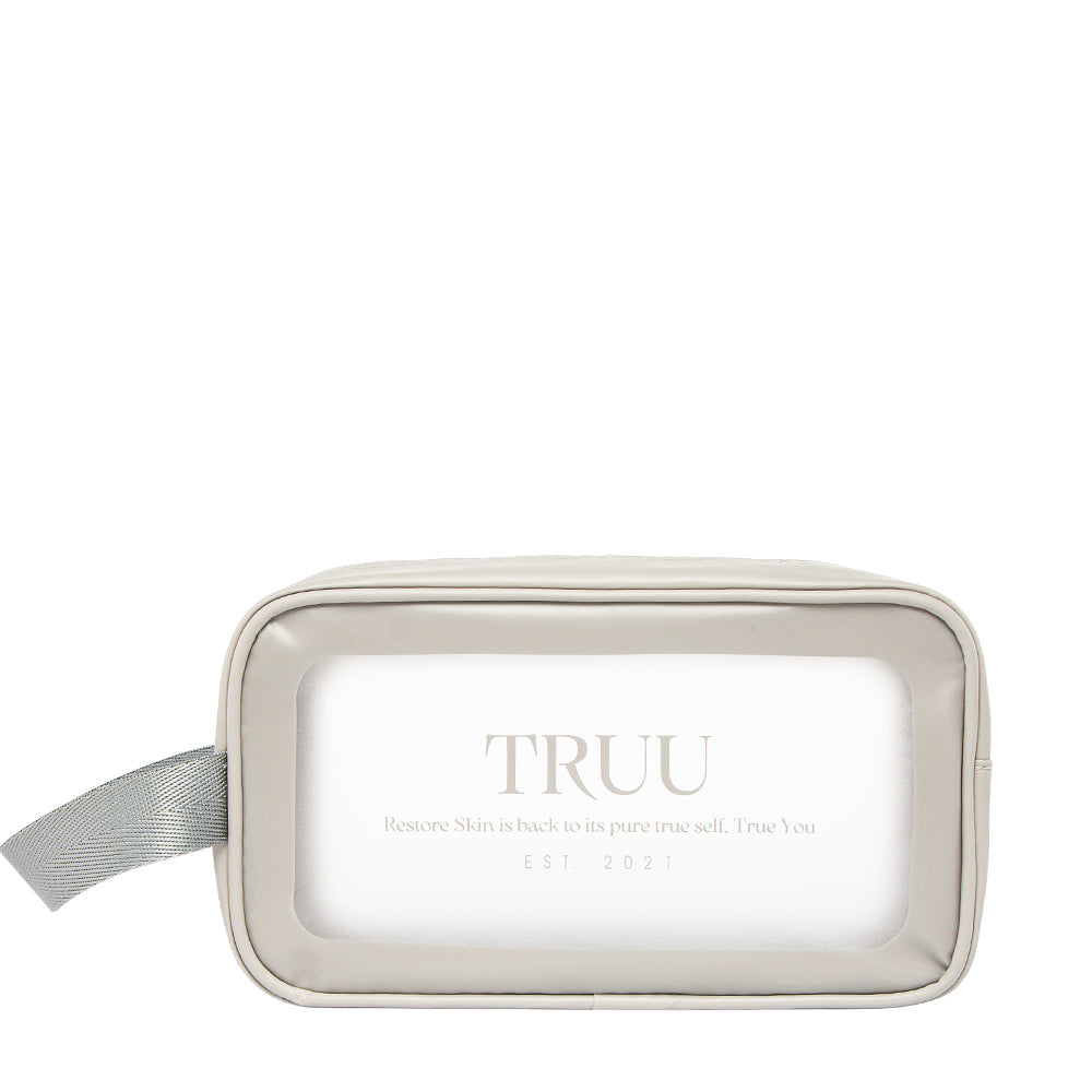 【TRUU】Waterproof Skincare Travel Bag- Calm Gray