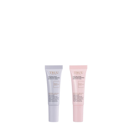 【TRUU】Aqua Gel Color Correcting Sunscreen SPF50+★★★(3 colors)-10ML Travel Size