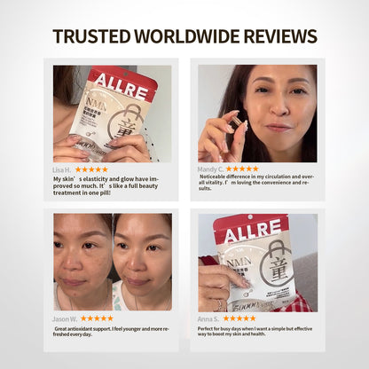 【ALLRE】Advanced NMN French Oak Youth Renewal Beauty Capsule (30 capsules/bag)